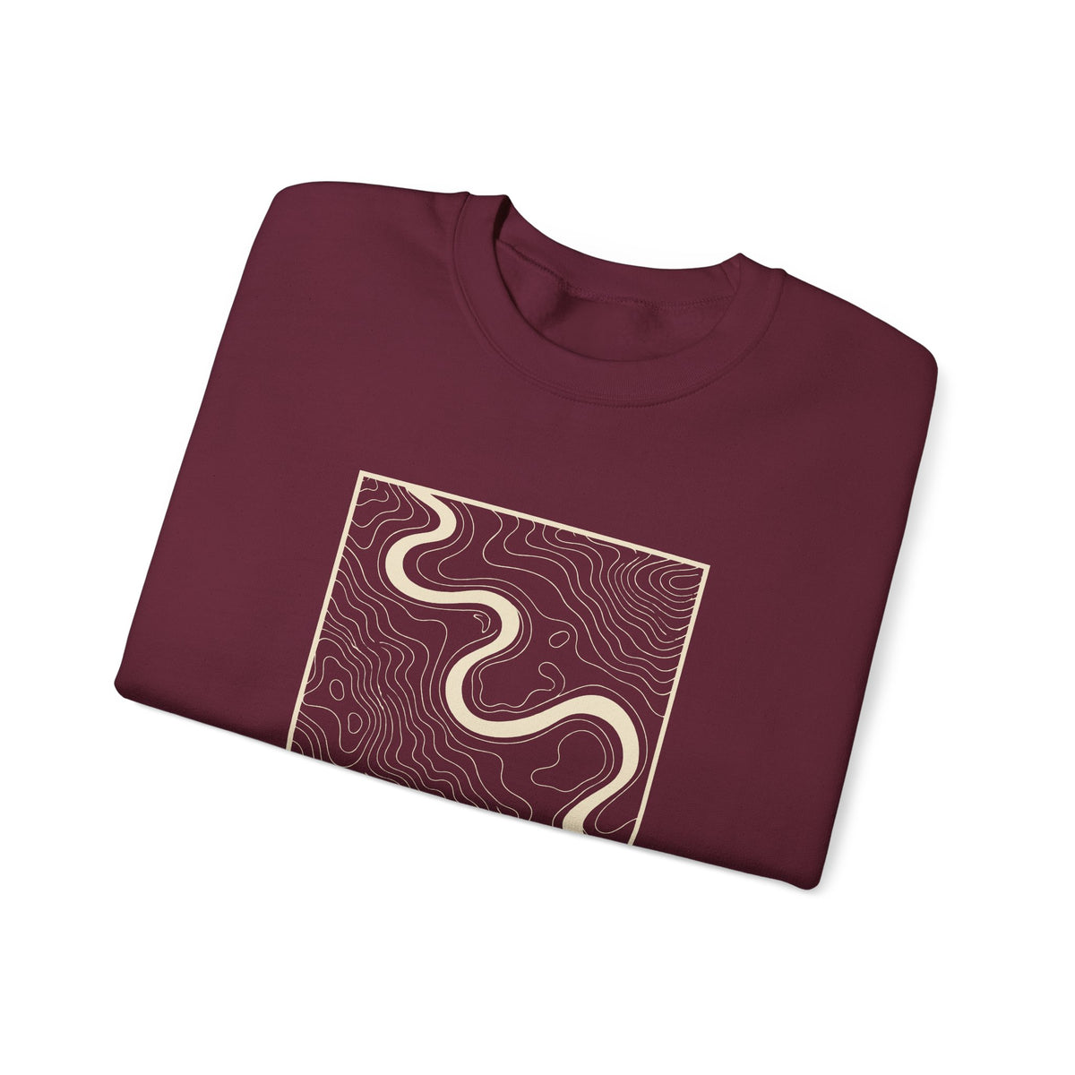 Jackson Topo Map Crewneck Sweatshirt