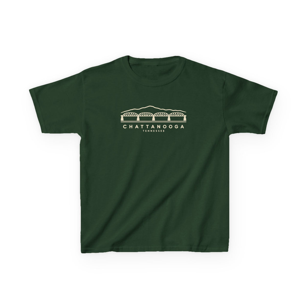 Chattanooga Walnut Street Bridge Kids T-Shirt
