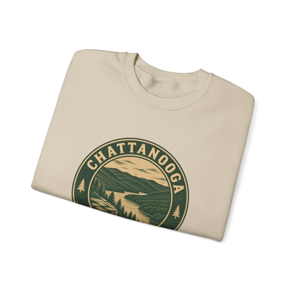 Chattanooga Park Badge Crewneck Sweatshirt