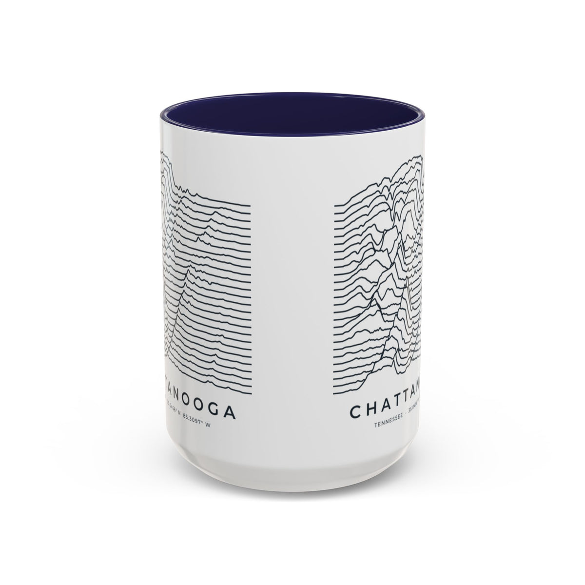 Chattanooga Ridgeline Accent Mug