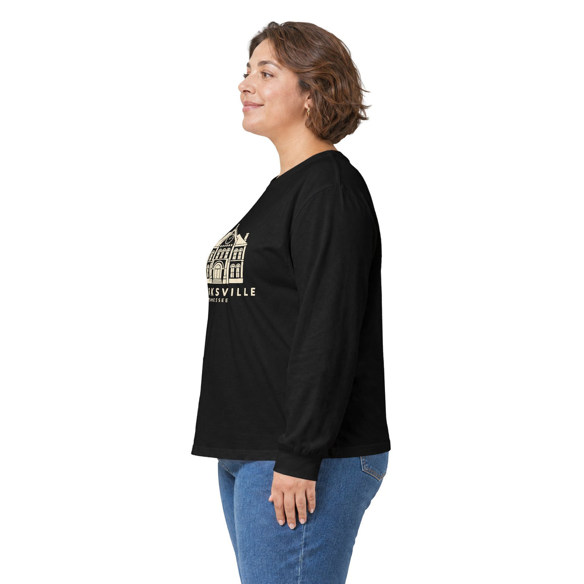 Clarksville Customs House Long Sleeve T-Shirt