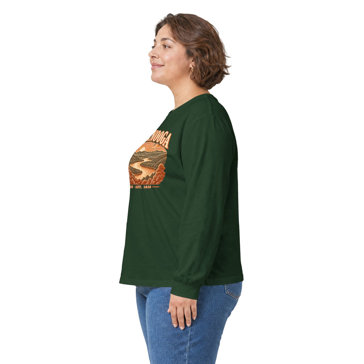 Chattanooga Engraved Valley Long Sleeve T-Shirt