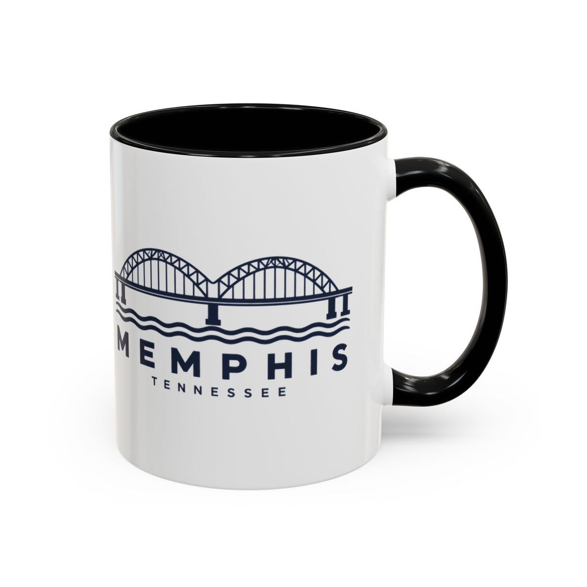 Memphis Hernando de Soto Bridge Accent Mug
