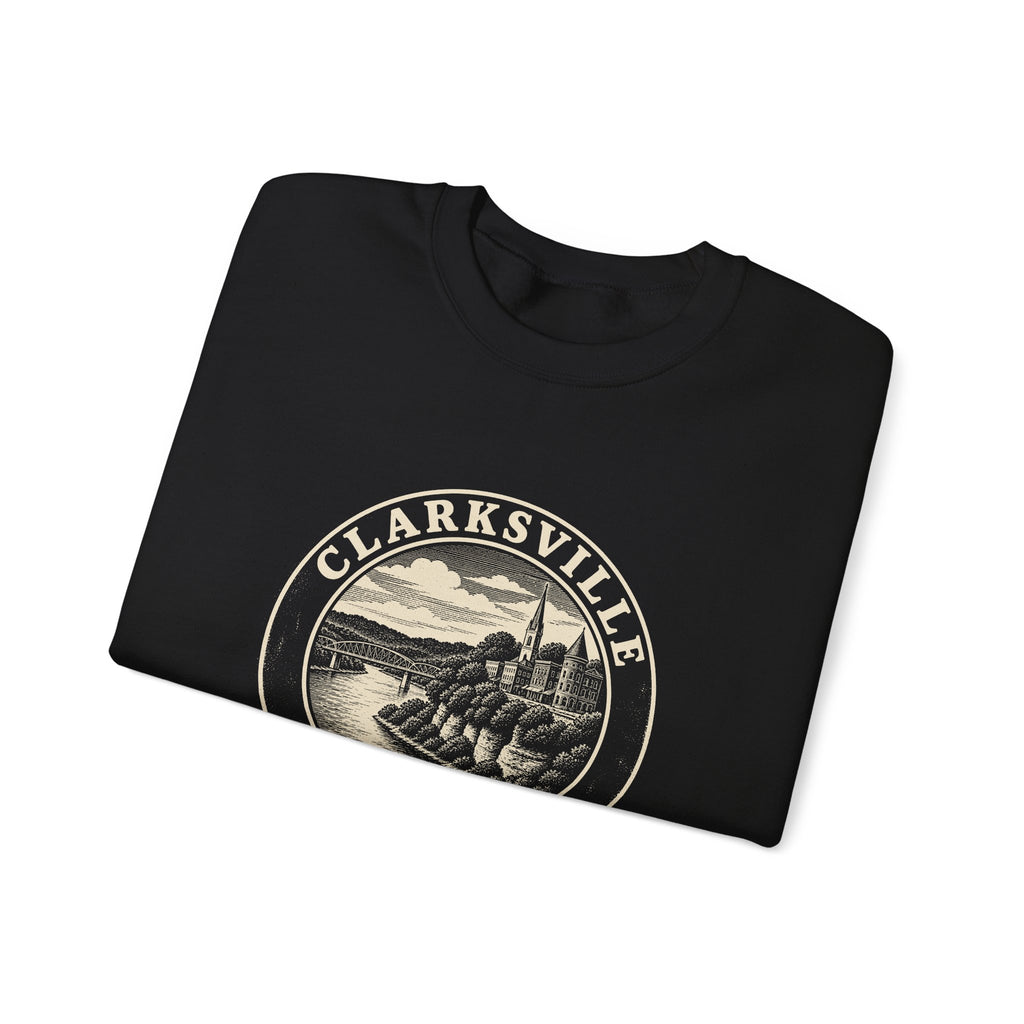 Clarksville Park Badge Crewneck Sweatshirt