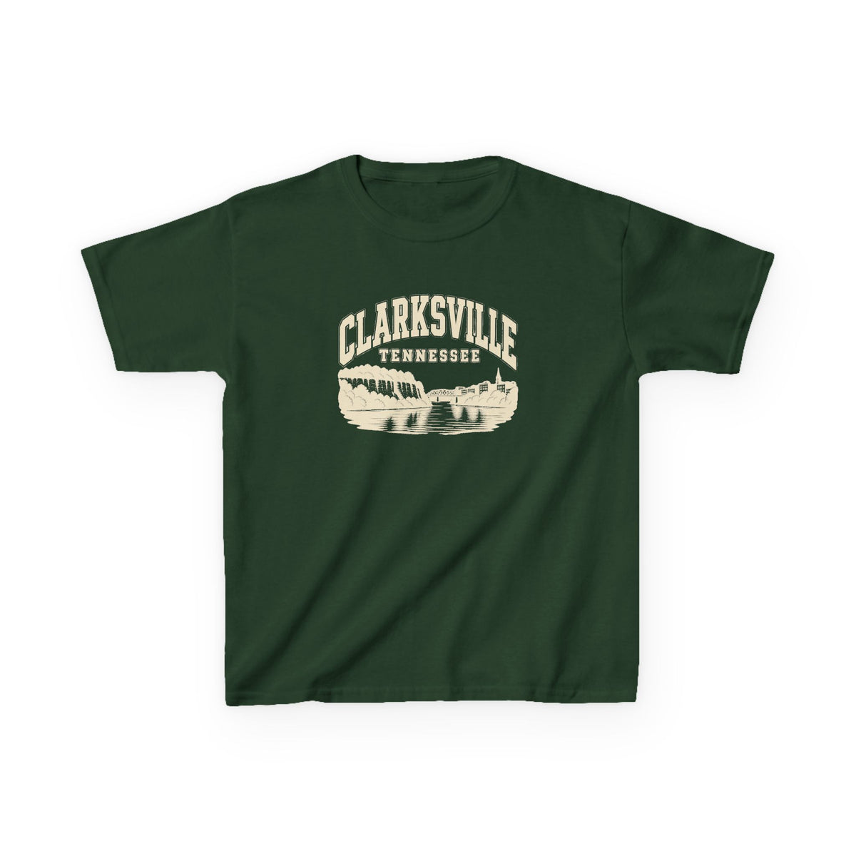 Clarksville Vintage Varsity Kids T-Shirt