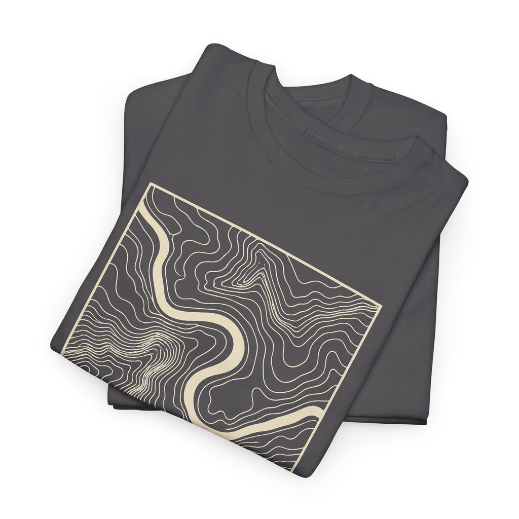 Chattanooga Topo Map T-Shirt