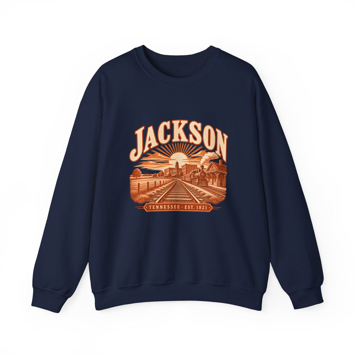 Jackson Engraved Valley Crewneck Sweatshirt