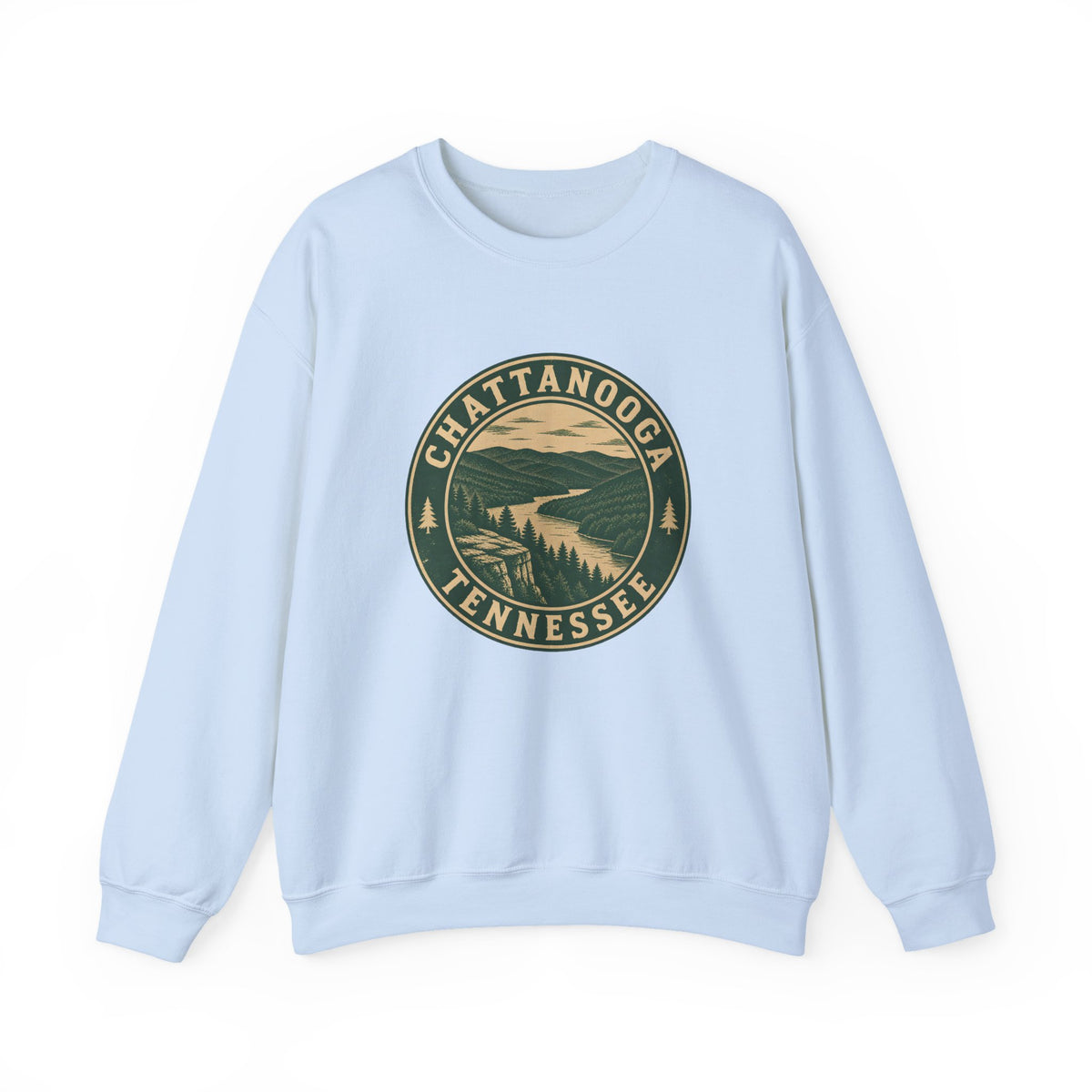 Chattanooga Park Badge Crewneck Sweatshirt
