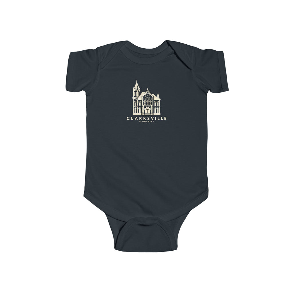 Clarksville Customs House Baby Bodysuit