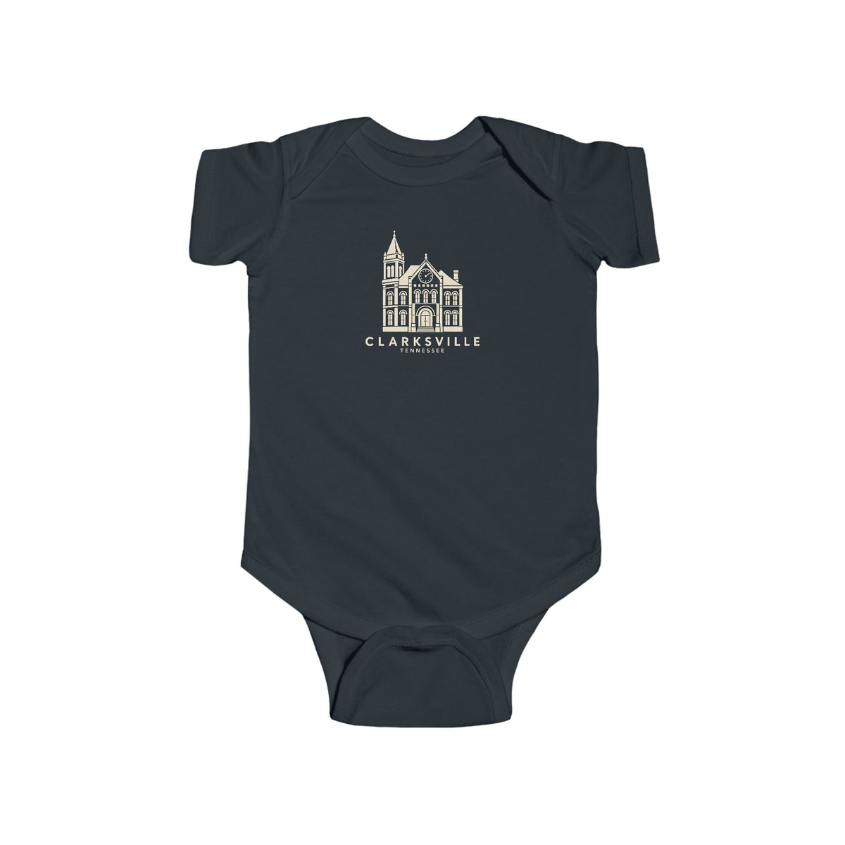 Clarksville Customs House Baby Bodysuit