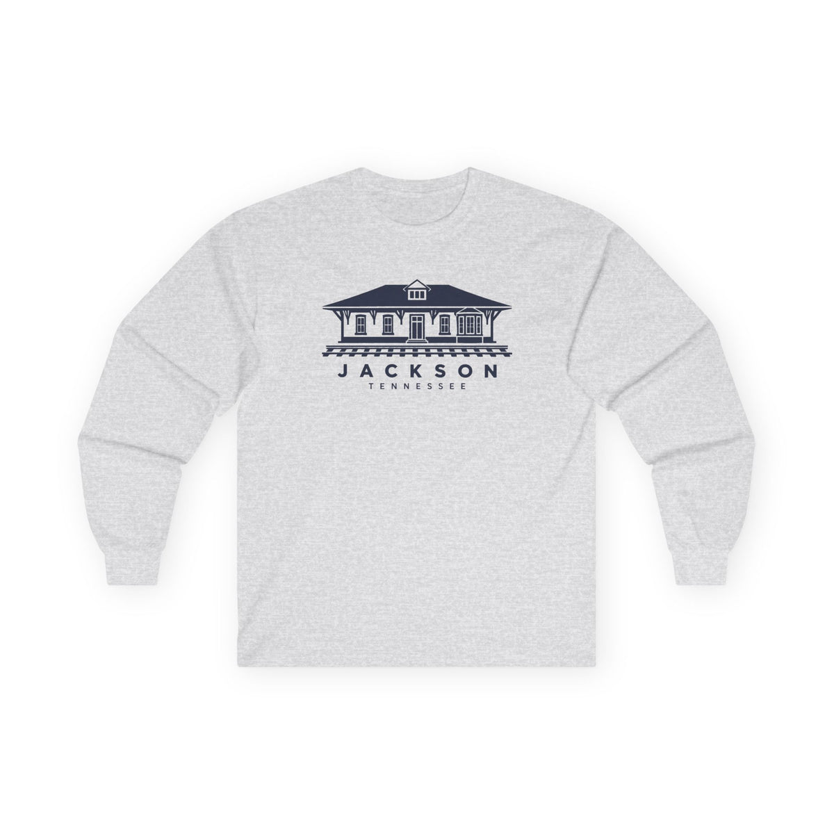 Jackson Train Depot Long Sleeve T-Shirt