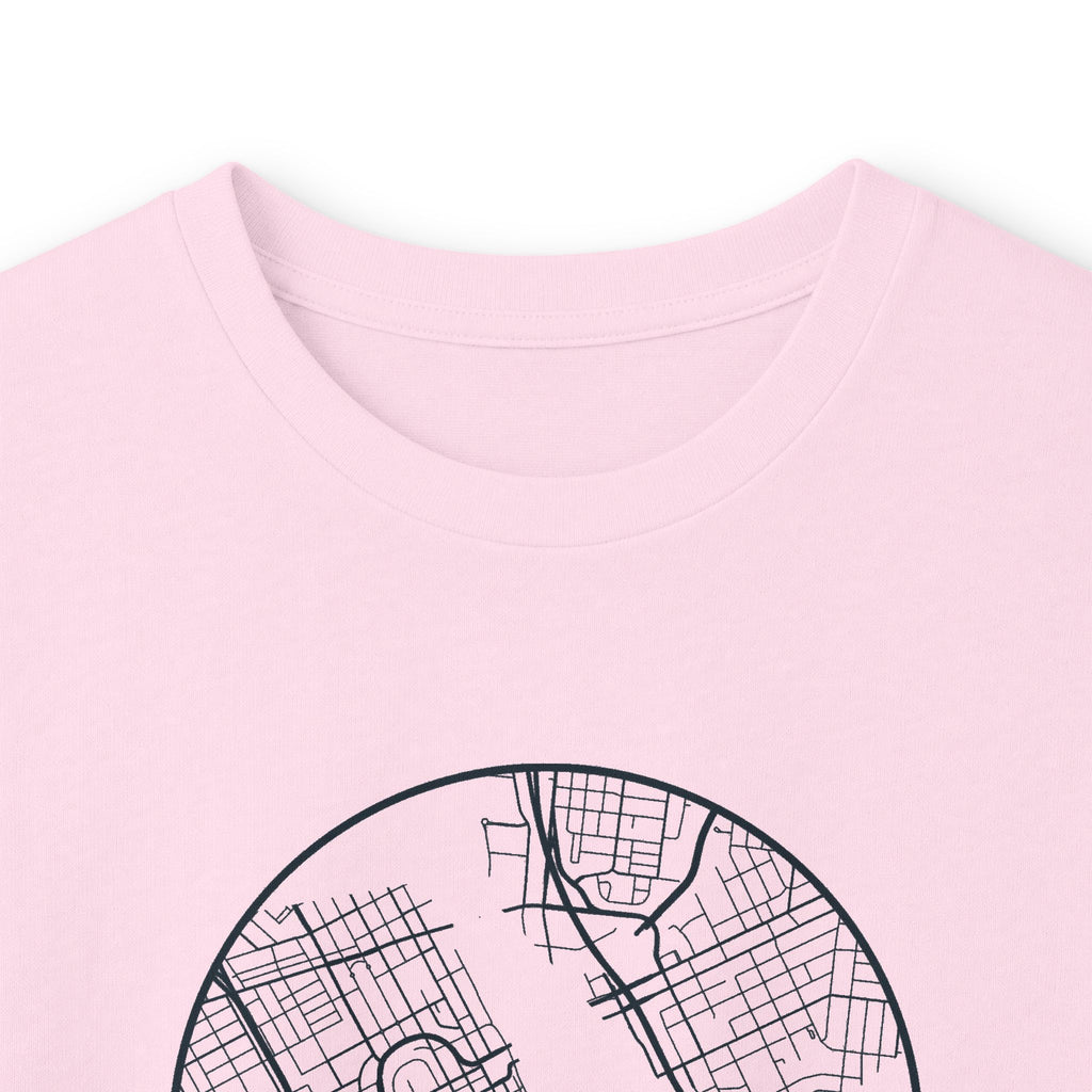 Nashville Street Map Long Sleeve T-Shirt