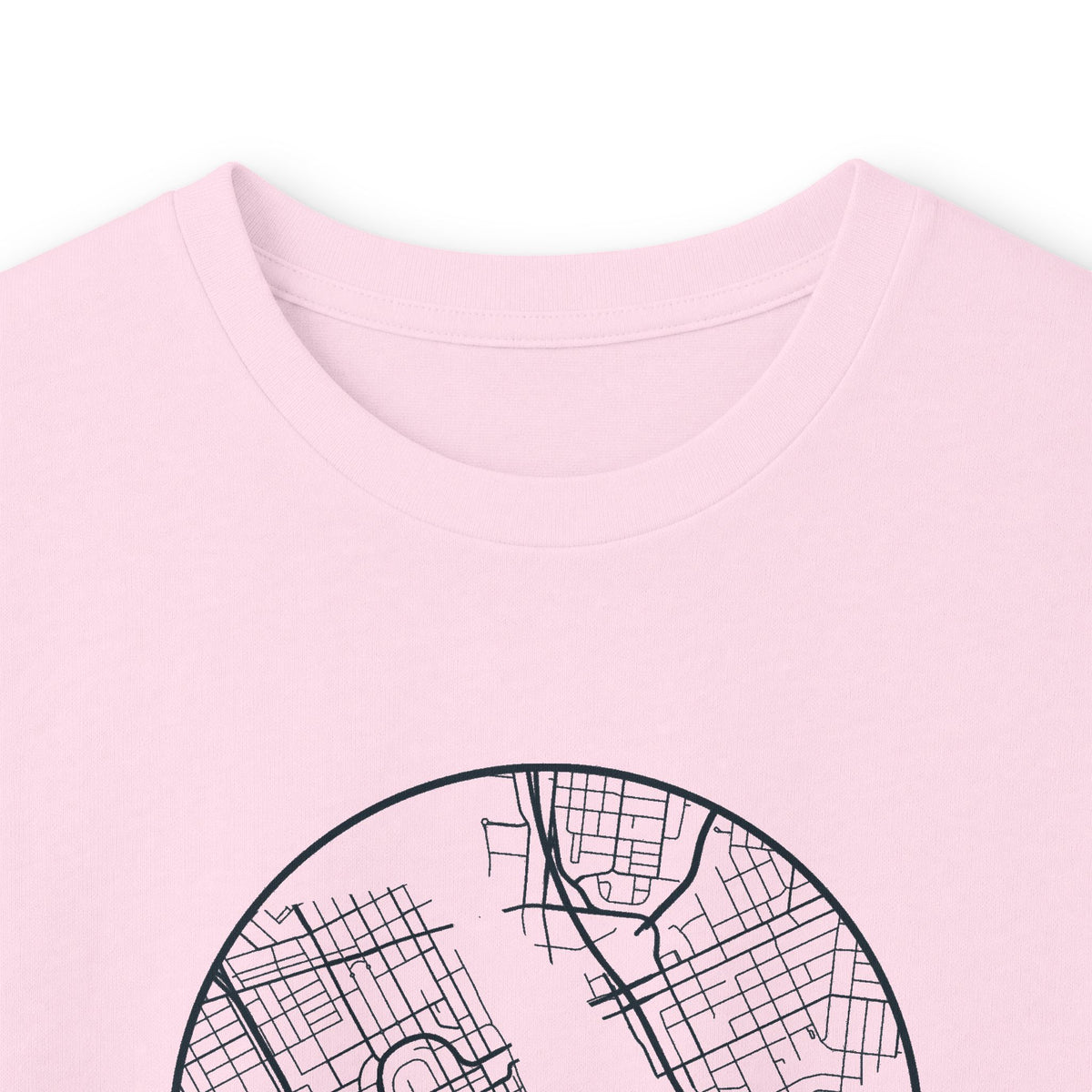 Nashville Street Map Long Sleeve T-Shirt