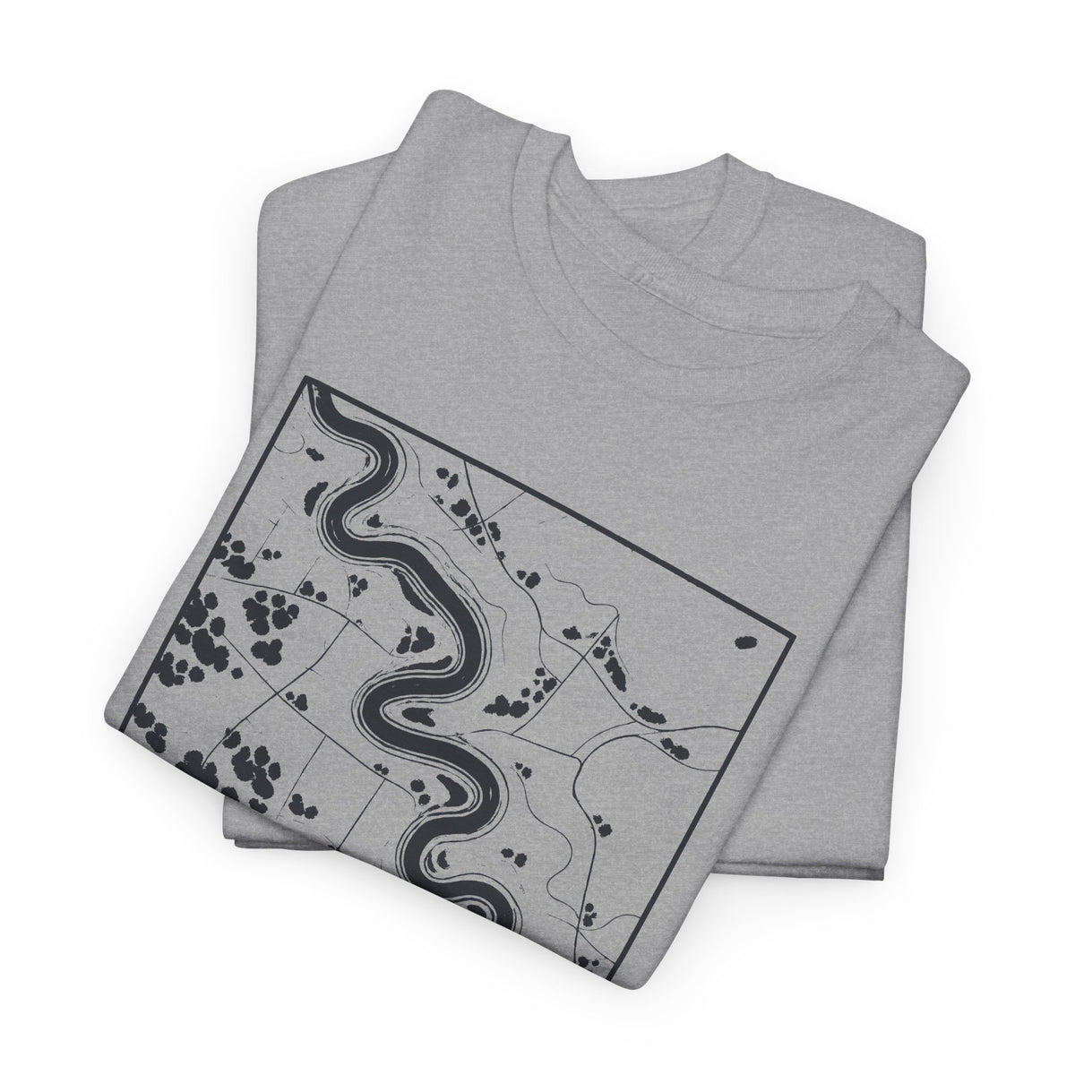 Murfreesboro Topo Map T-Shirt