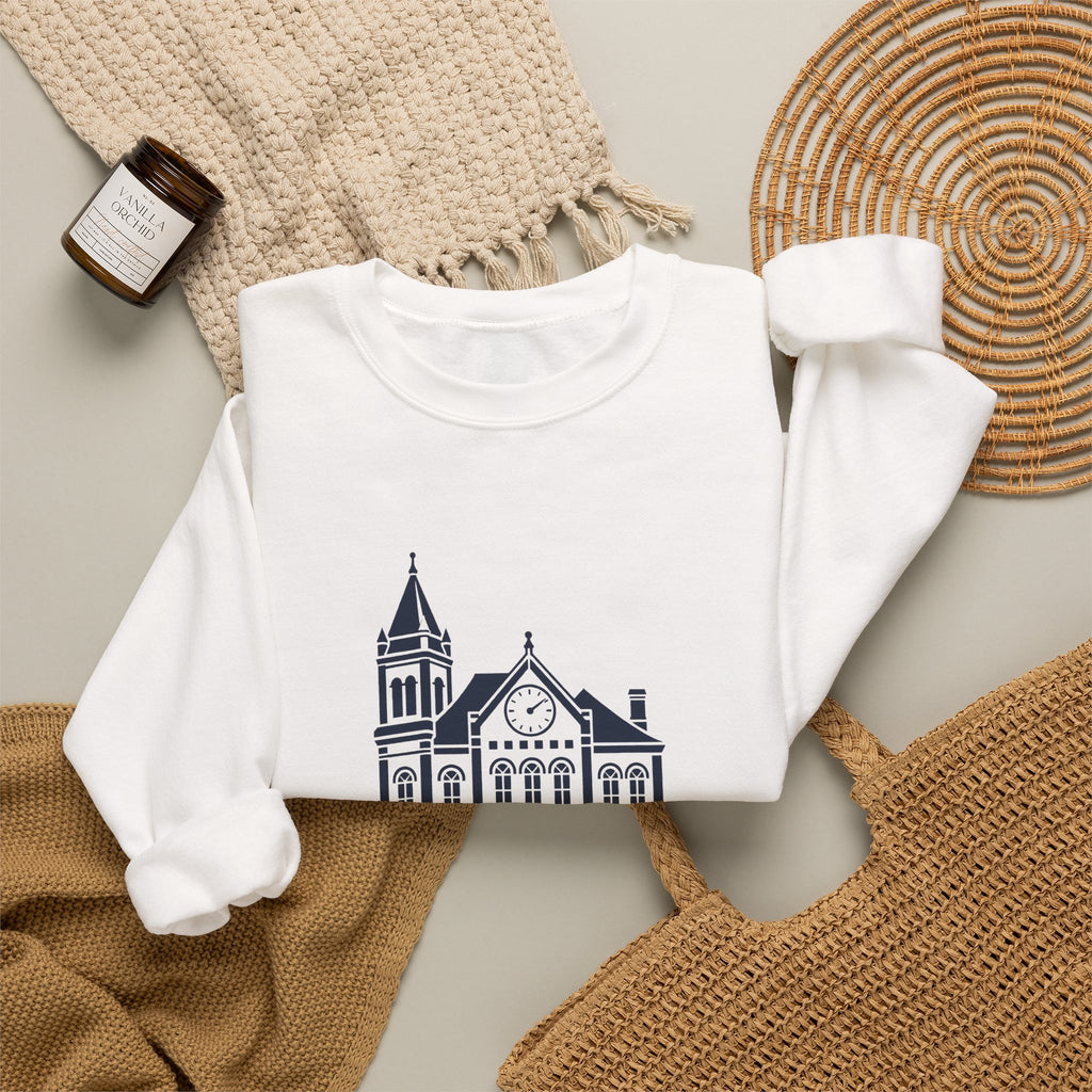 Clarksville Customs House Crewneck Sweatshirt