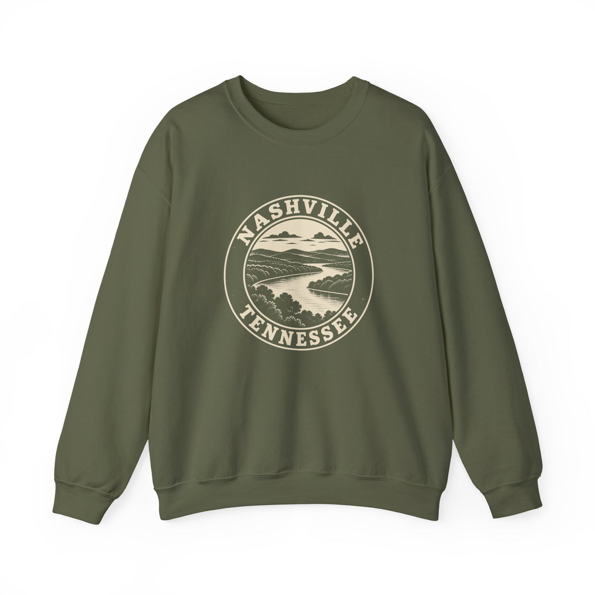 Nashville Park Badge Crewneck Sweatshirt