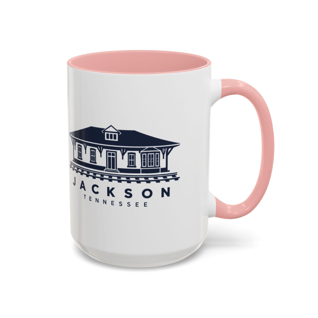 Jackson Train Depot Accent Mug