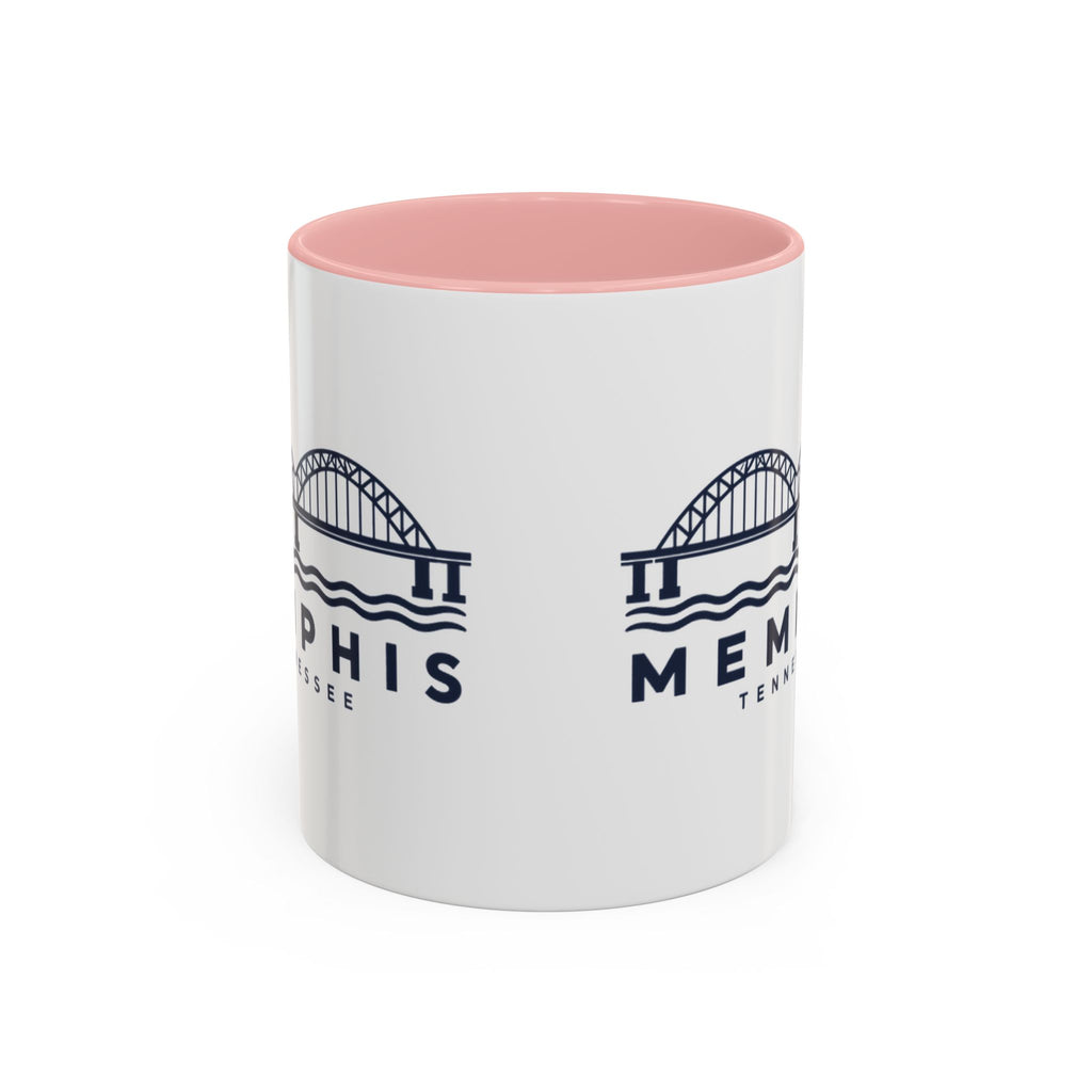 Memphis Hernando de Soto Bridge Accent Mug