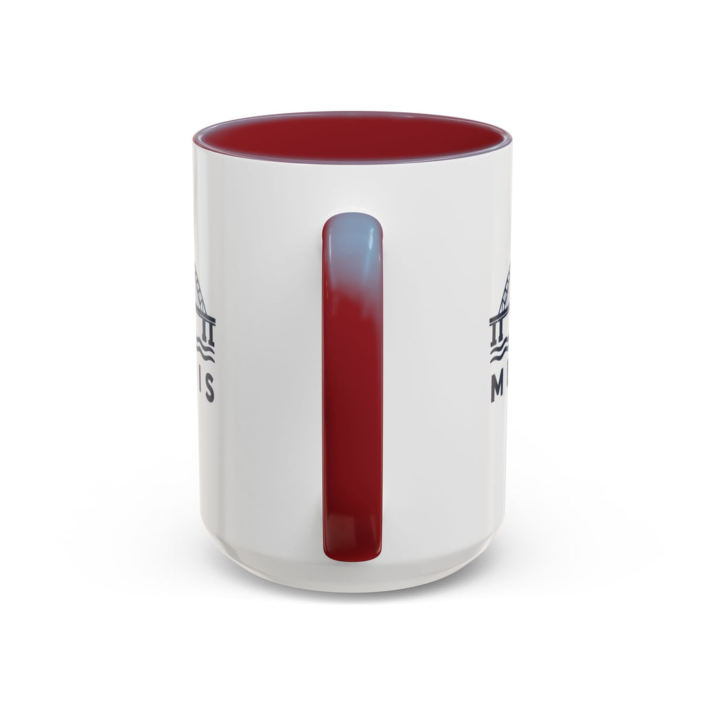 Memphis Hernando de Soto Bridge Accent Mug