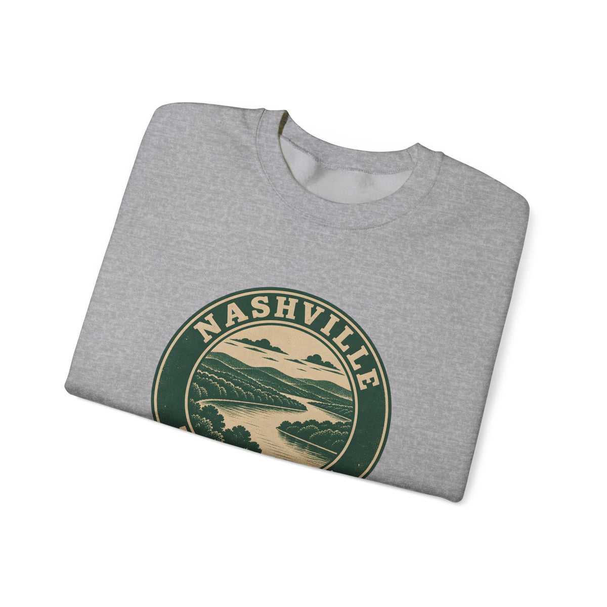Nashville Park Badge Crewneck Sweatshirt