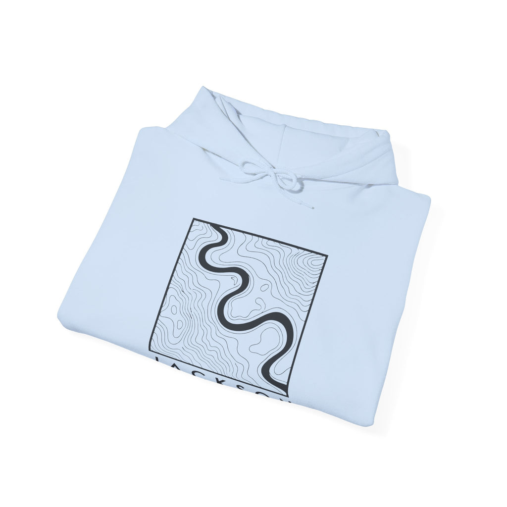 Jackson Topo Map Hoodie