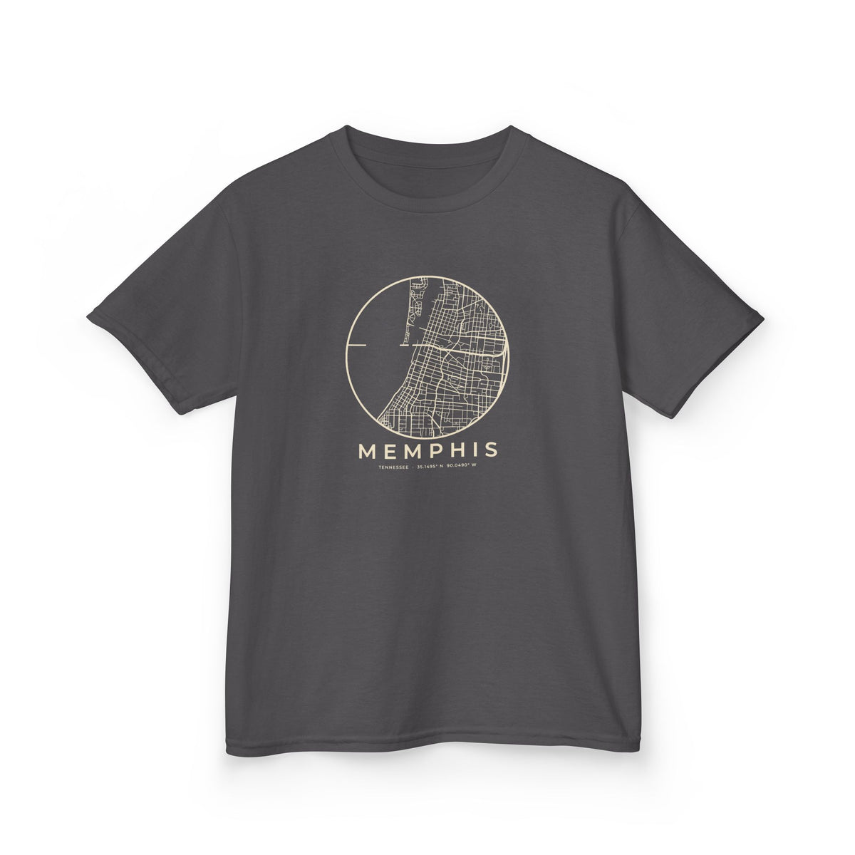 Memphis Street Map Kids T-Shirt