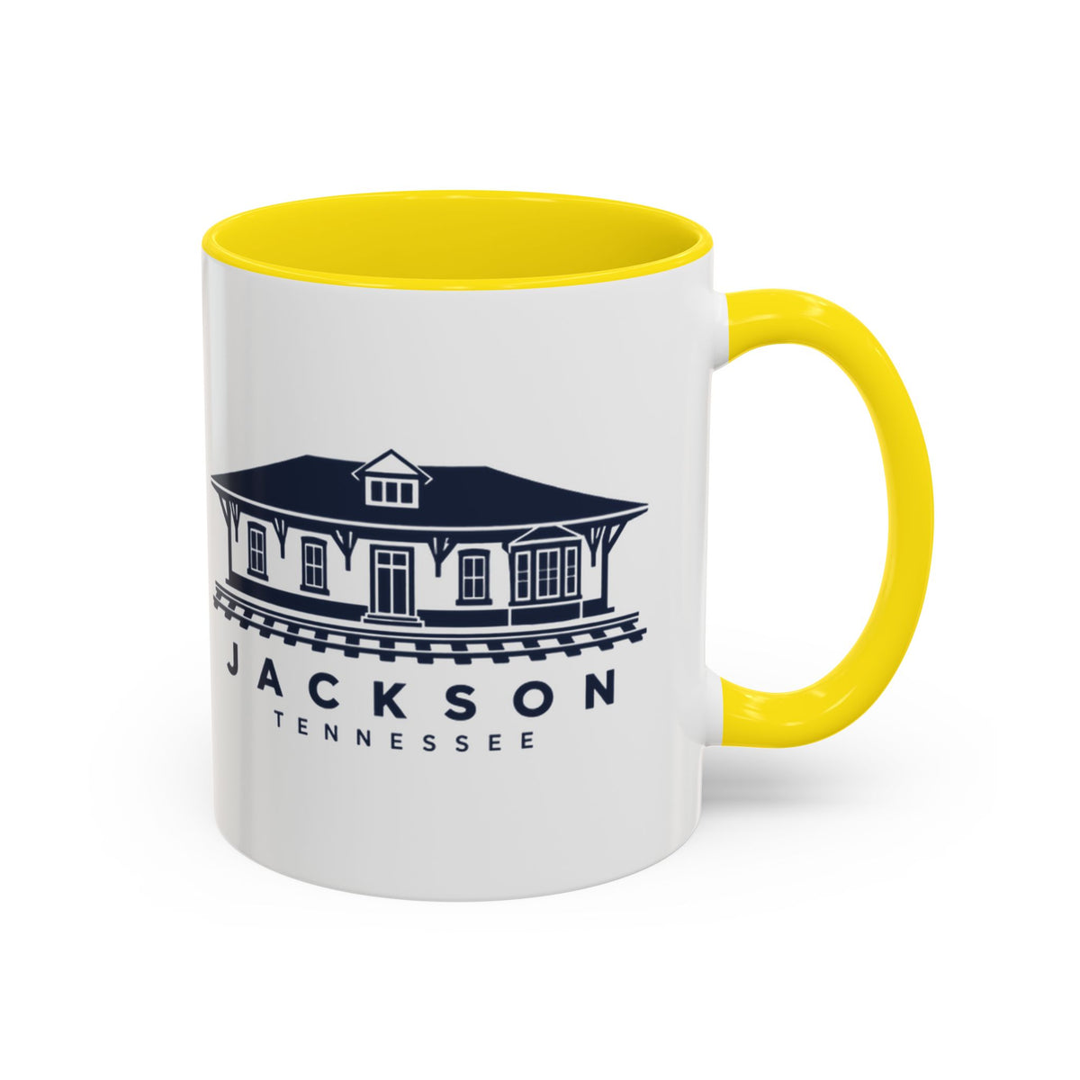 Jackson Train Depot Accent Mug