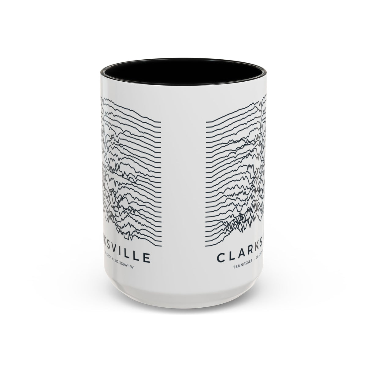 Clarksville Ridgeline Accent Mug