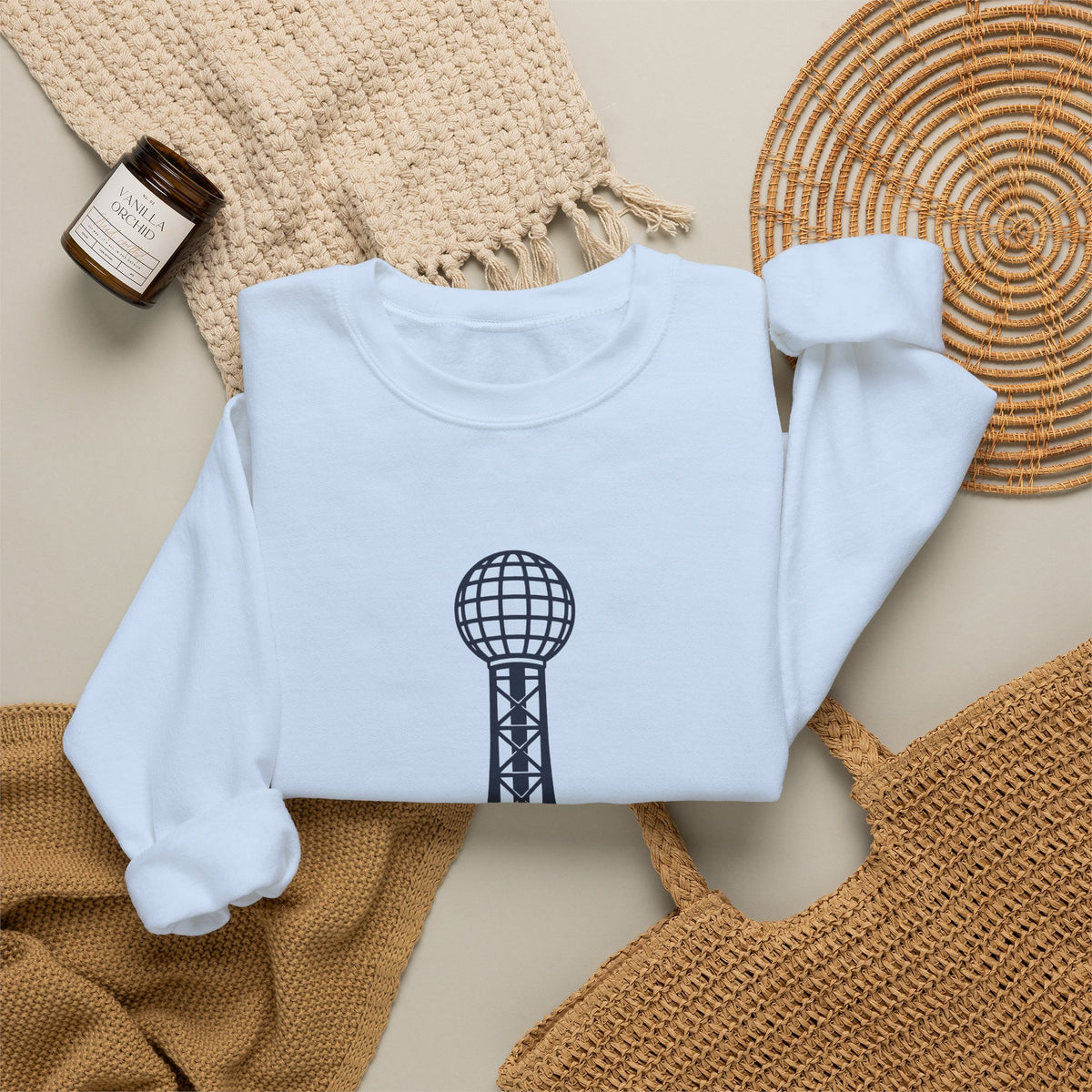 Knoxville Sunsphere Crewneck Sweatshirt