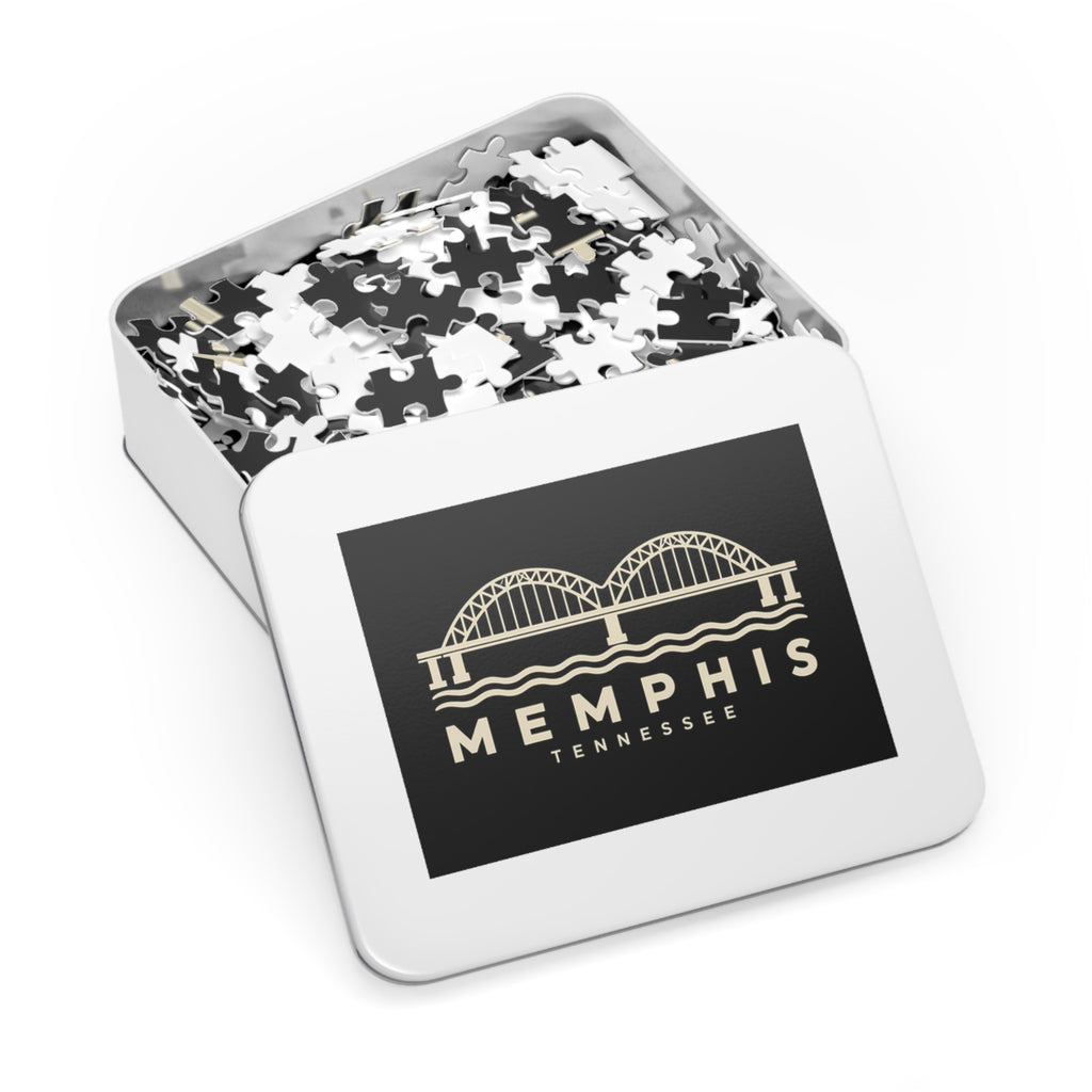 Memphis Hernando de Soto Bridge Puzzle (Black)