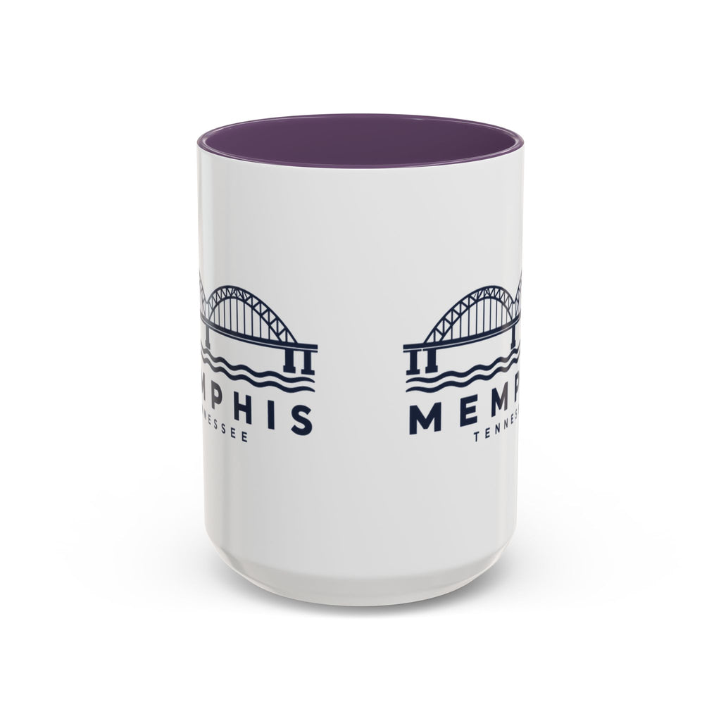 Memphis Hernando de Soto Bridge Accent Mug