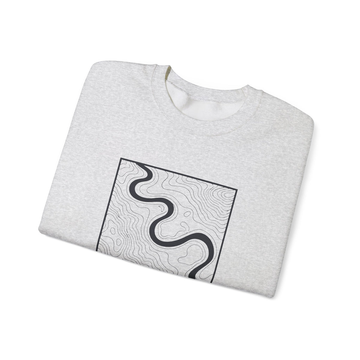 Jackson Topo Map Crewneck Sweatshirt