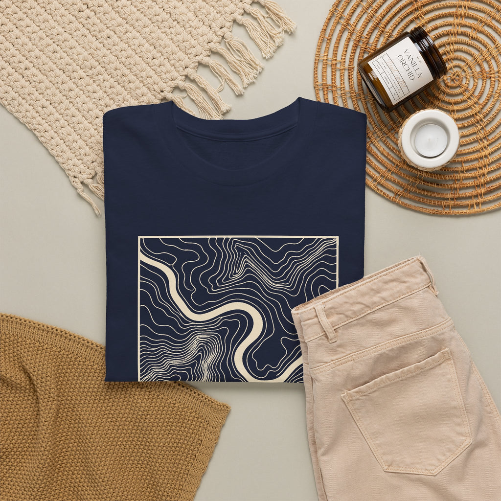 Chattanooga Topo Map T-Shirt