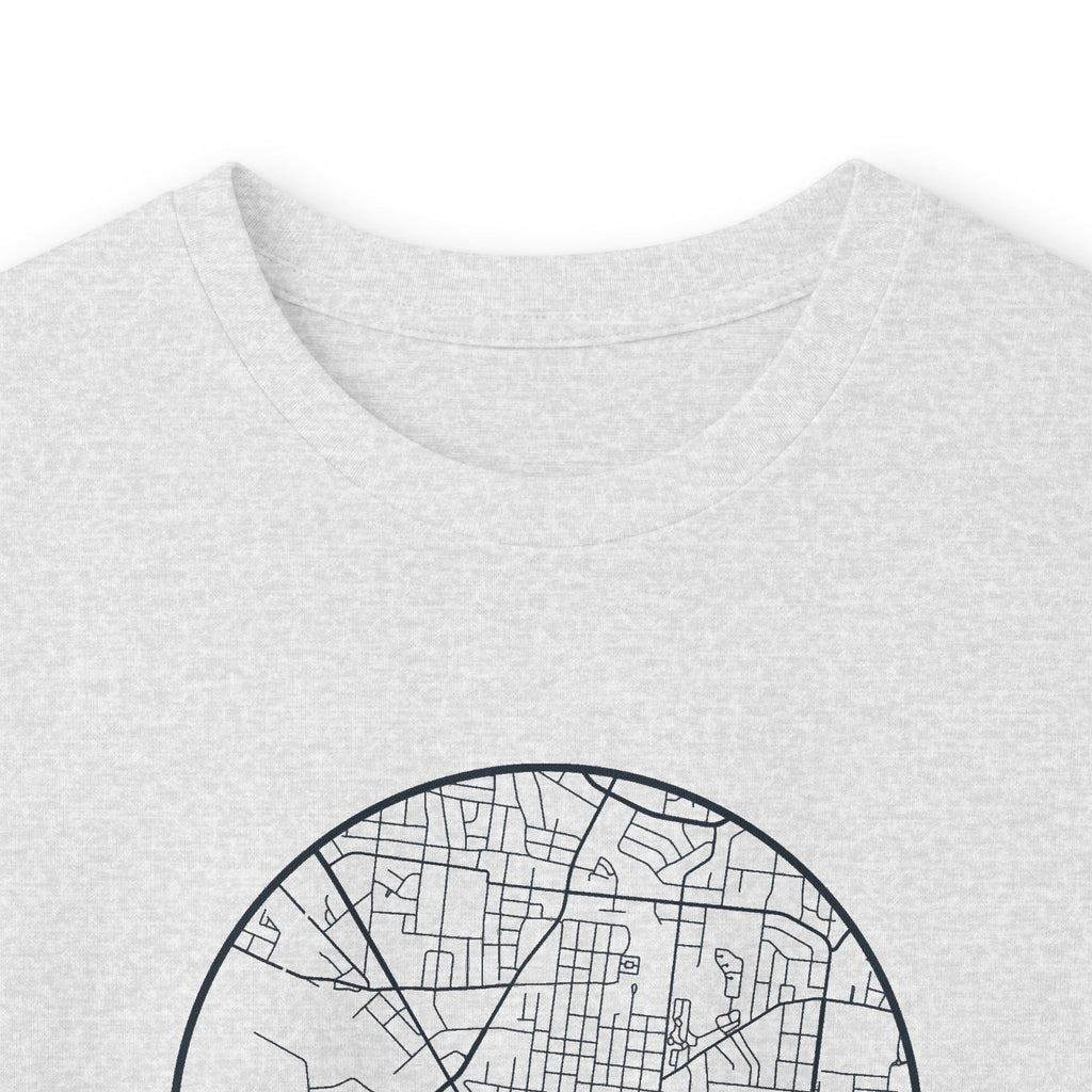 Murfreesboro Street Map Long Sleeve T-Shirt