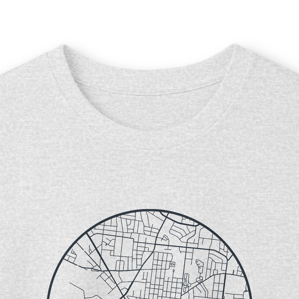 Murfreesboro Street Map Long Sleeve T-Shirt