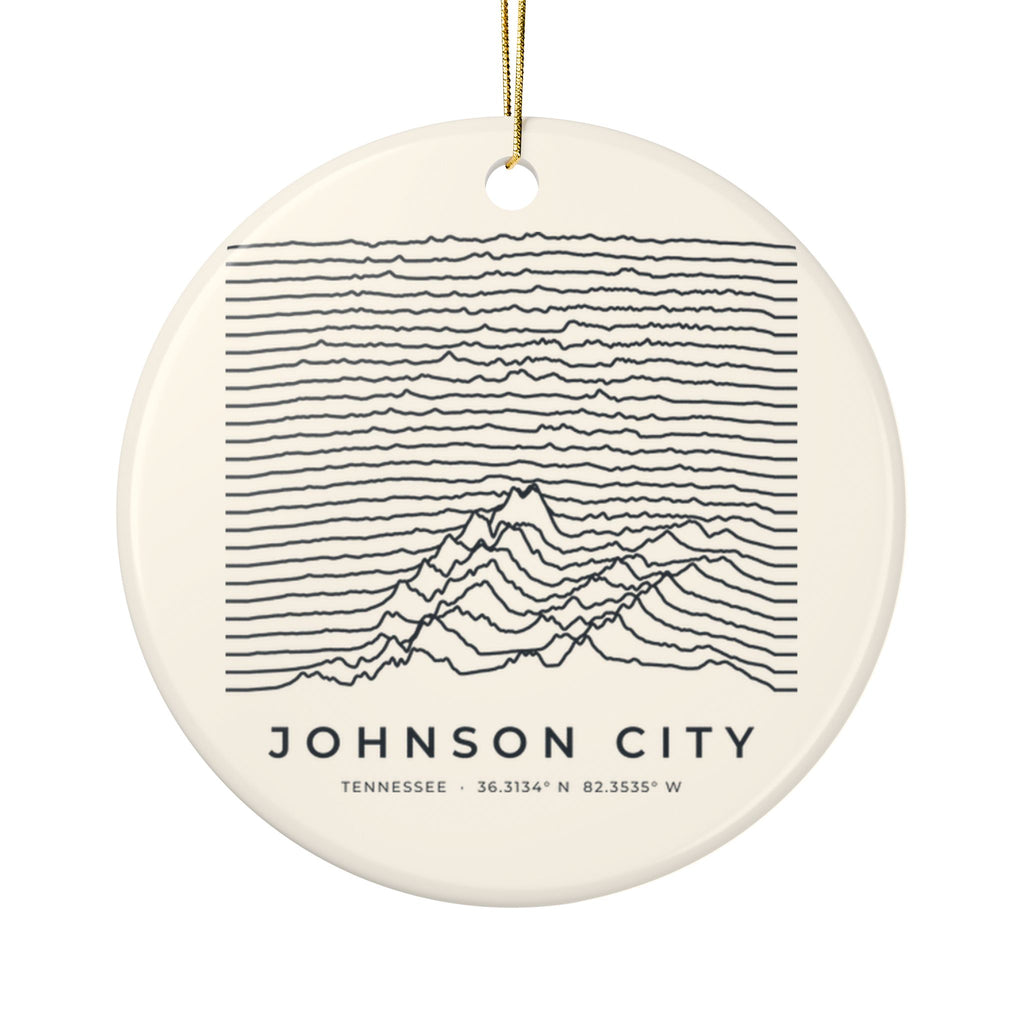 Johnson City Ridgeline Ornament