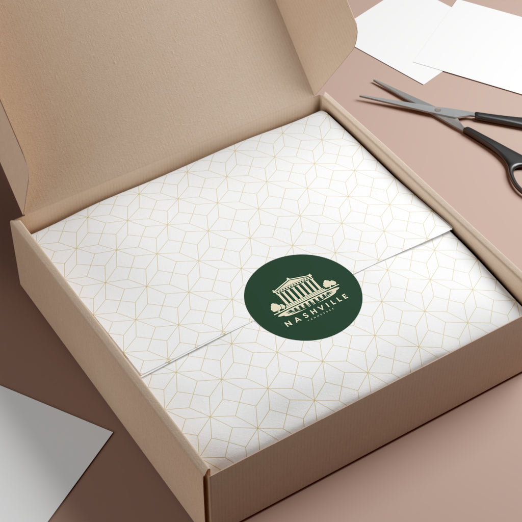 Nashville Parthenon Sticker (Forest Green)