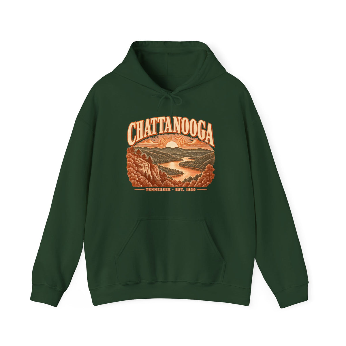 Chattanooga Engraved Valley Hoodie
