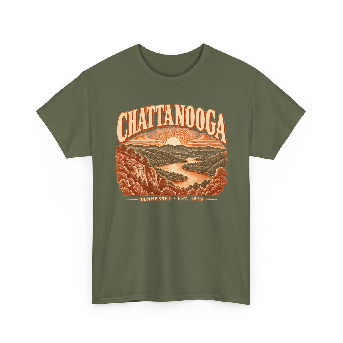 Chattanooga Engraved Valley T-Shirt
