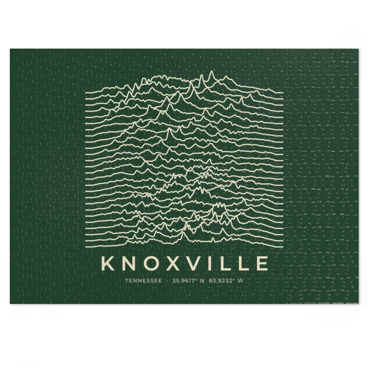 Knoxville Ridgeline Puzzle (Forest Green)
