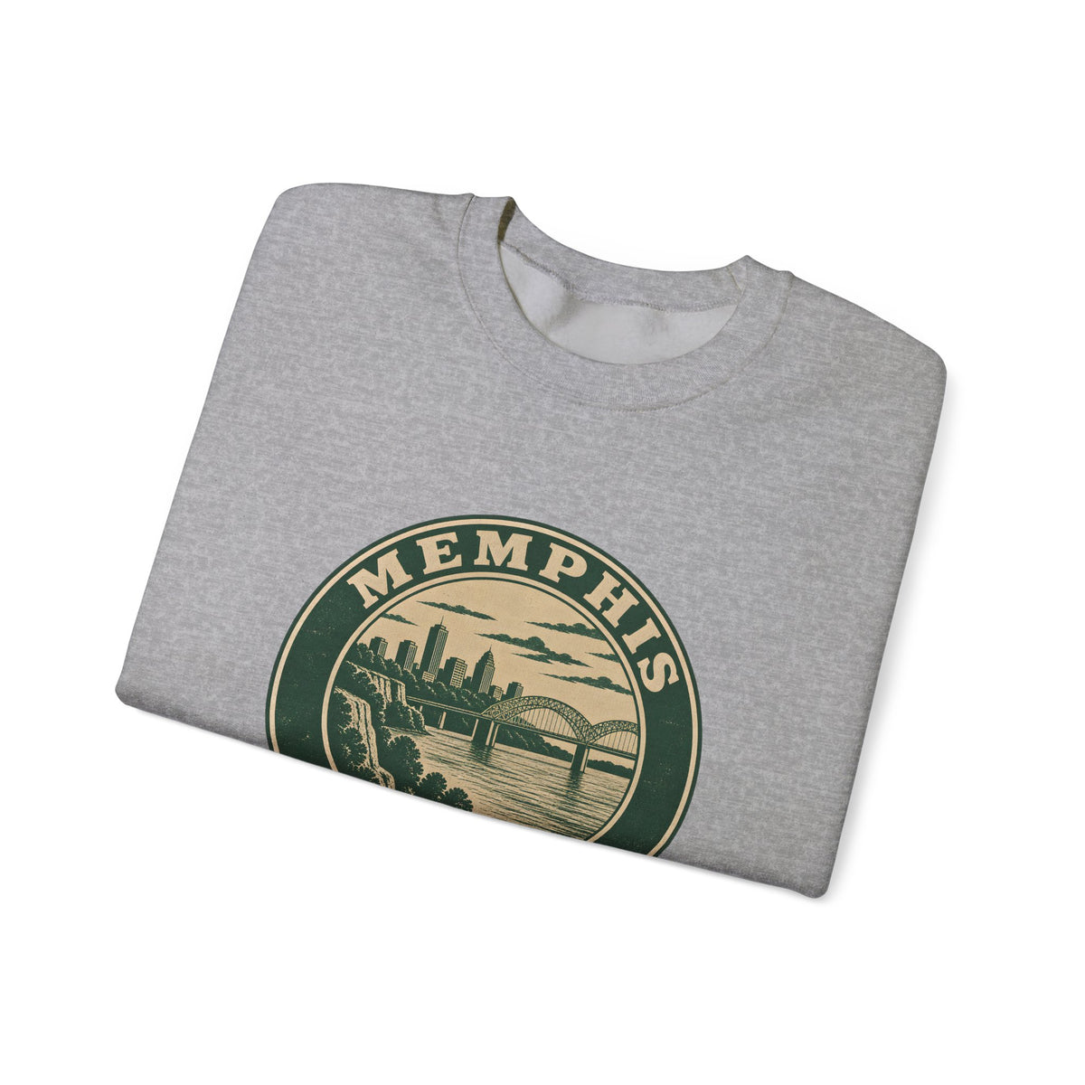 Memphis Park Badge Crewneck Sweatshirt