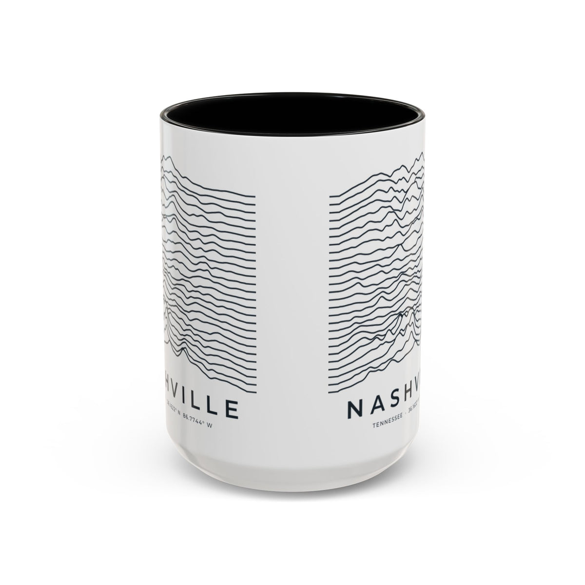 Nashville Ridgeline Accent Mug
