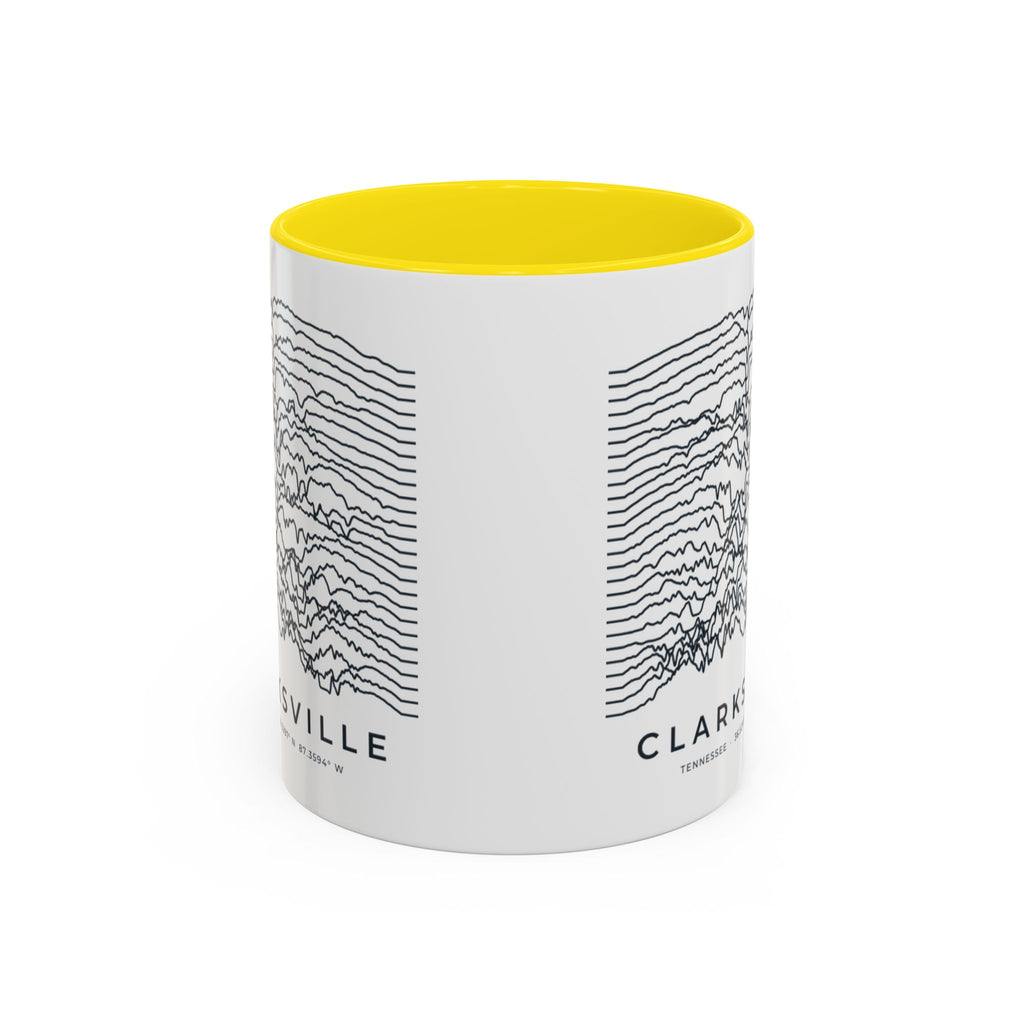 Clarksville Ridgeline Accent Mug