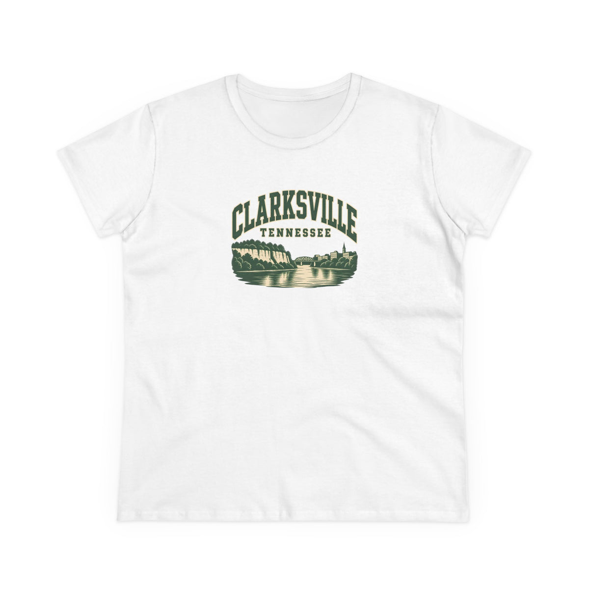 Clarksville Vintage Varsity Women's T-Shirt
