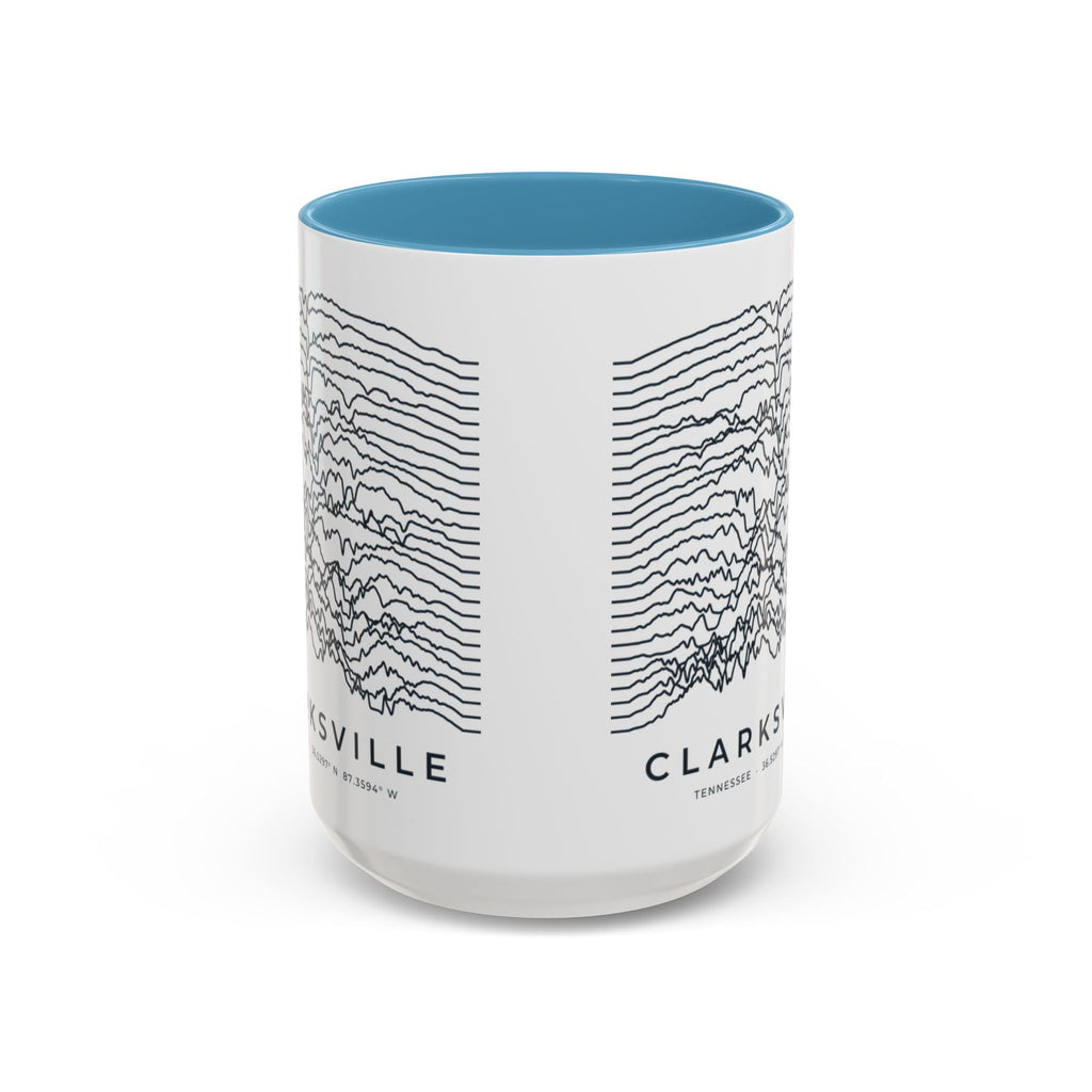 Clarksville Ridgeline Accent Mug