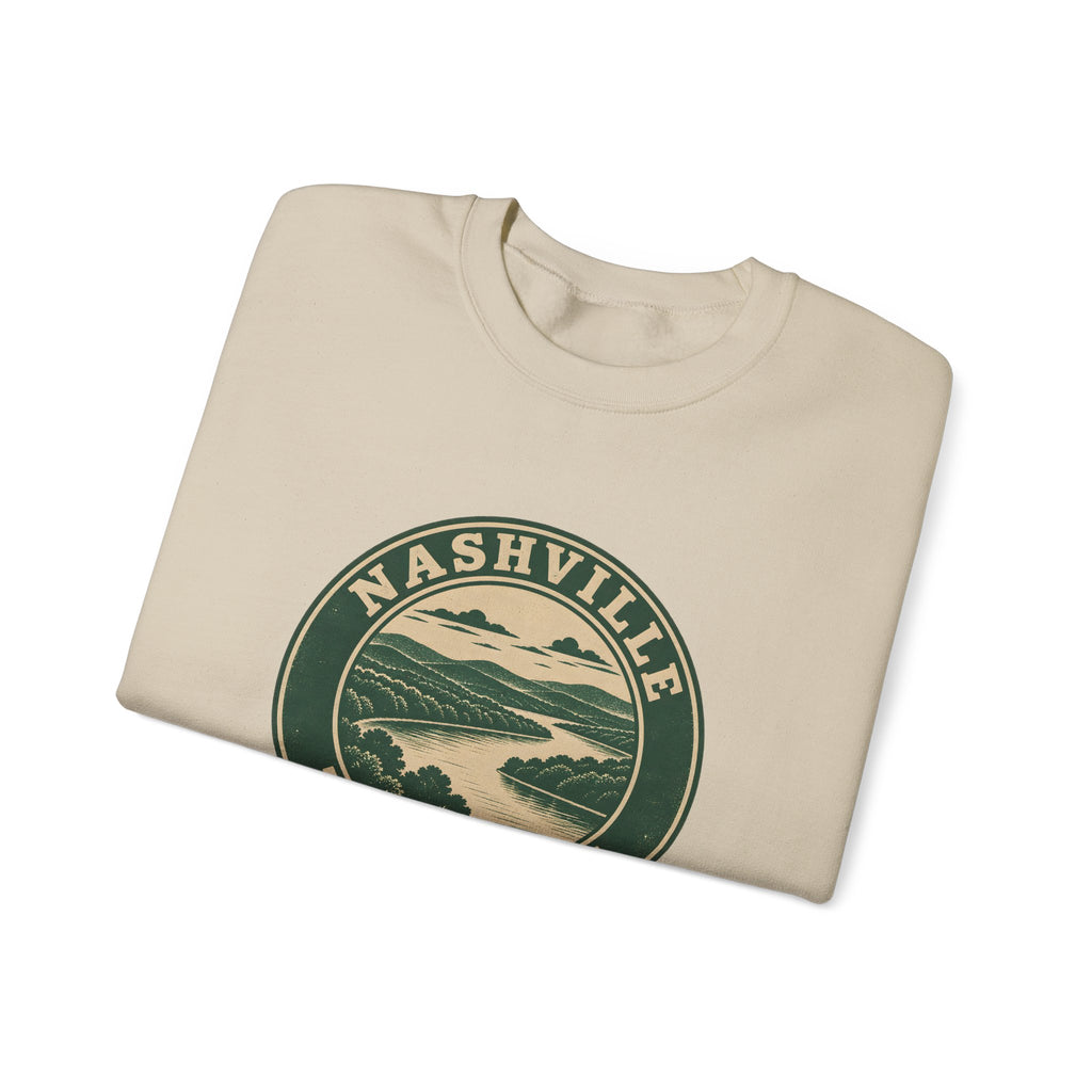 Nashville Park Badge Crewneck Sweatshirt