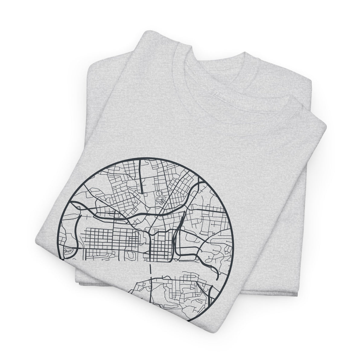 Knoxville Street Map T-Shirt
