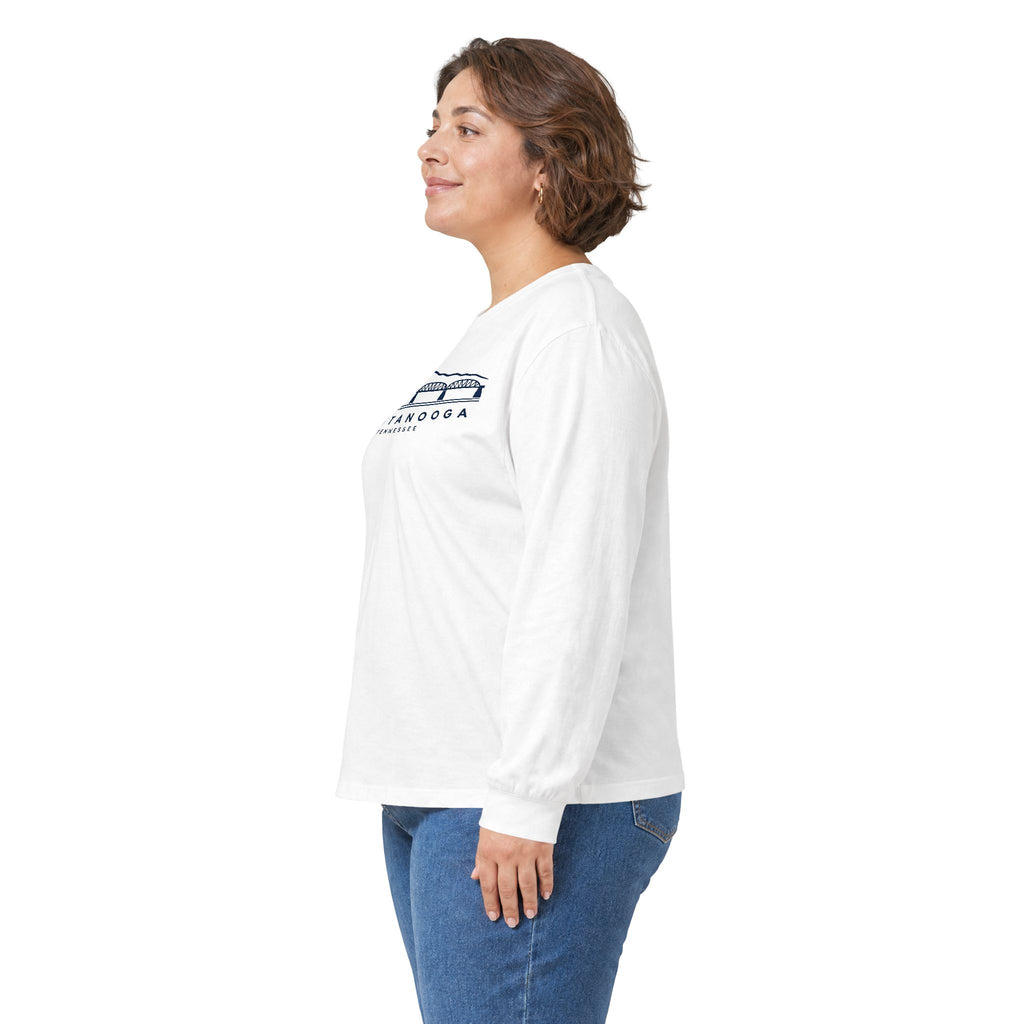 Chattanooga Walnut Street Bridge Long Sleeve T-Shirt