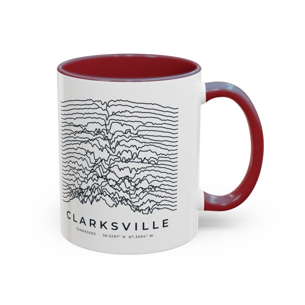 Clarksville Ridgeline Accent Mug