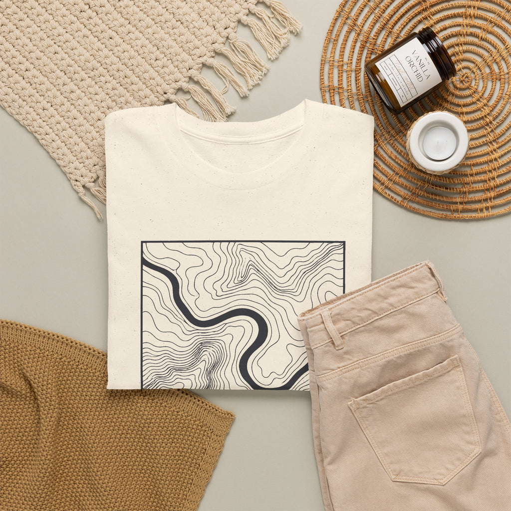 Chattanooga Topo Map T-Shirt